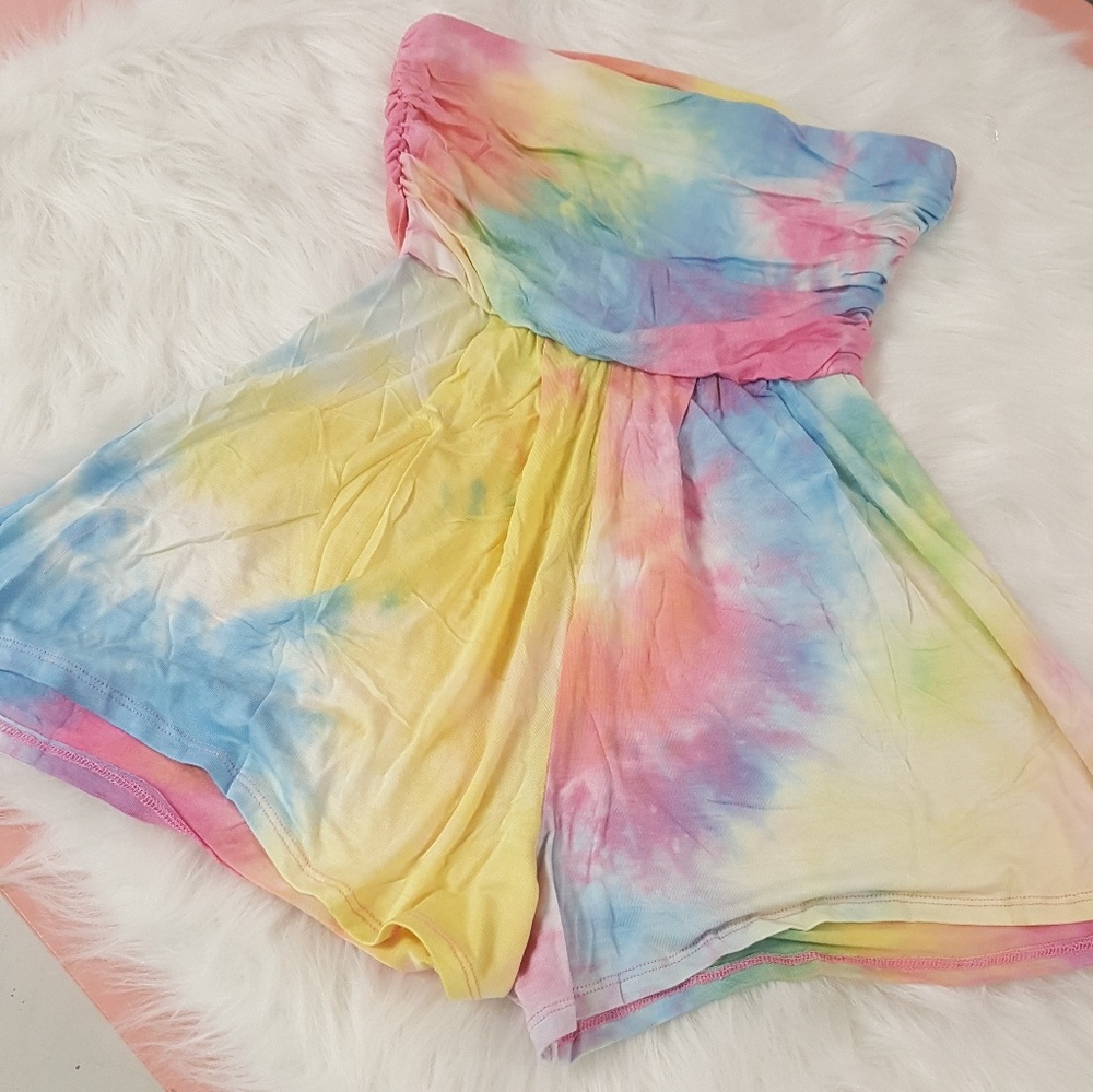 💗💞💝Tye dye Romper - Picture 2 of 4